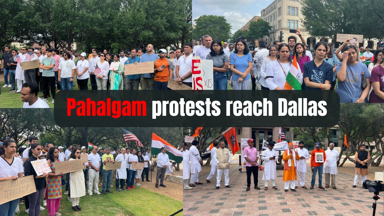 Pahalgam protests reach Dallas